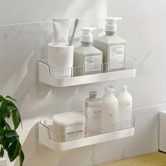 Wall Mounted Bathroom Storage Rack for Shampoo Shower Cosmetics