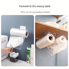 Stainless Steel Tissue Paper Holder Bathroom Storage Rack