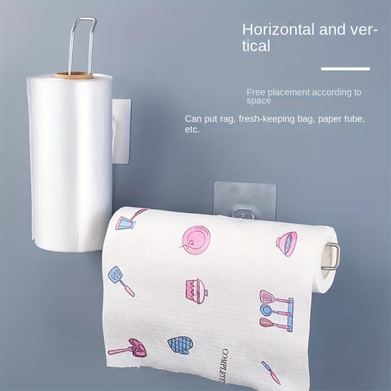 Stainless Steel Tissue Paper Holder Bathroom Storage Rack