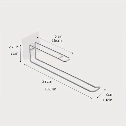 Stainless Steel Tissue Paper Holder Bathroom Storage Rack