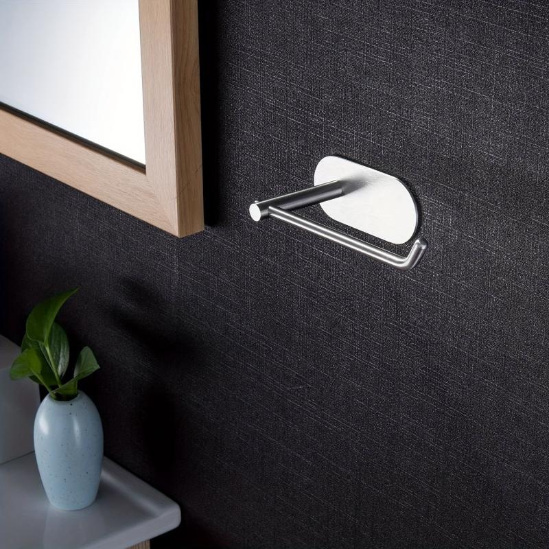 Stainless Steel Towel Bar Shower Towel Rack Wall Mounted Holder