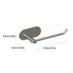 Stainless Steel Towel Bar Shower Towel Rack Wall Mounted Holder