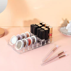 16 Grid Acrylic Drawer Divider Makeup Organizer
