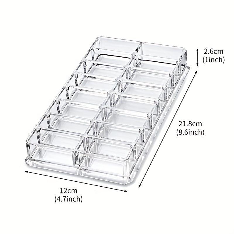 16 Grid Acrylic Drawer Divider Makeup Organizer