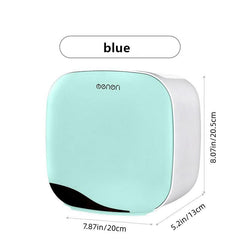 Functional Wall Mounted Toilet Paper Box with Storage