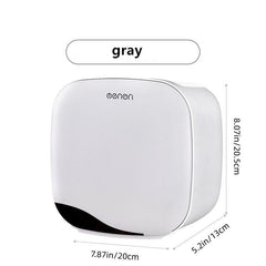 Functional Wall Mounted Toilet Paper Box with Storage