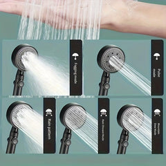 Large Water Sprayer 5-Speed Pressurized Shower Head