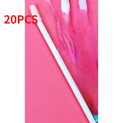 20PCS Cleaning Swab Sticks 7.29cm Pointed Tip Swabs for Print Head Lens