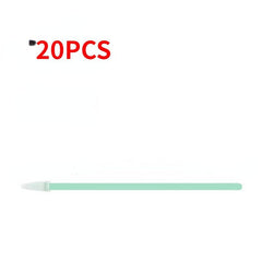 20PCS Cleaning Swab Sticks 7.29cm Pointed Tip Swabs for Print Head Lens