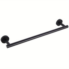 Stainless Steel Towel Bar Wall Mounted Holder with Clothes Ha