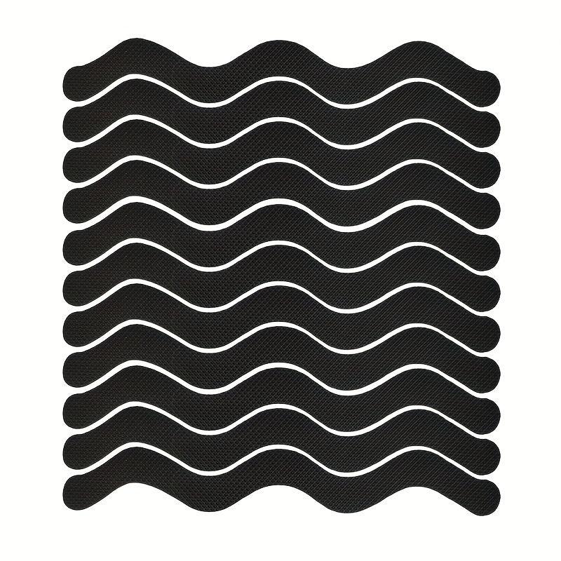 12pcs Anti slip S Shower Stickers Bathroom Safety Strip