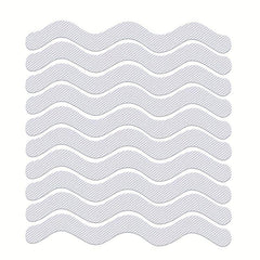 12pcs Anti slip S Shower Stickers Bathroom Safety Strip