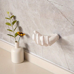 Simulation Hand Type Wall Hanging Hook Strong Punch Traceless Hook