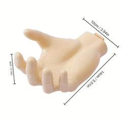 Simulation Hand Type Wall Hanging Hook Strong Punch Traceless Hook