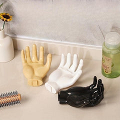 Simulation Hand Type Wall Hanging Hook Strong Punch Traceless Hook