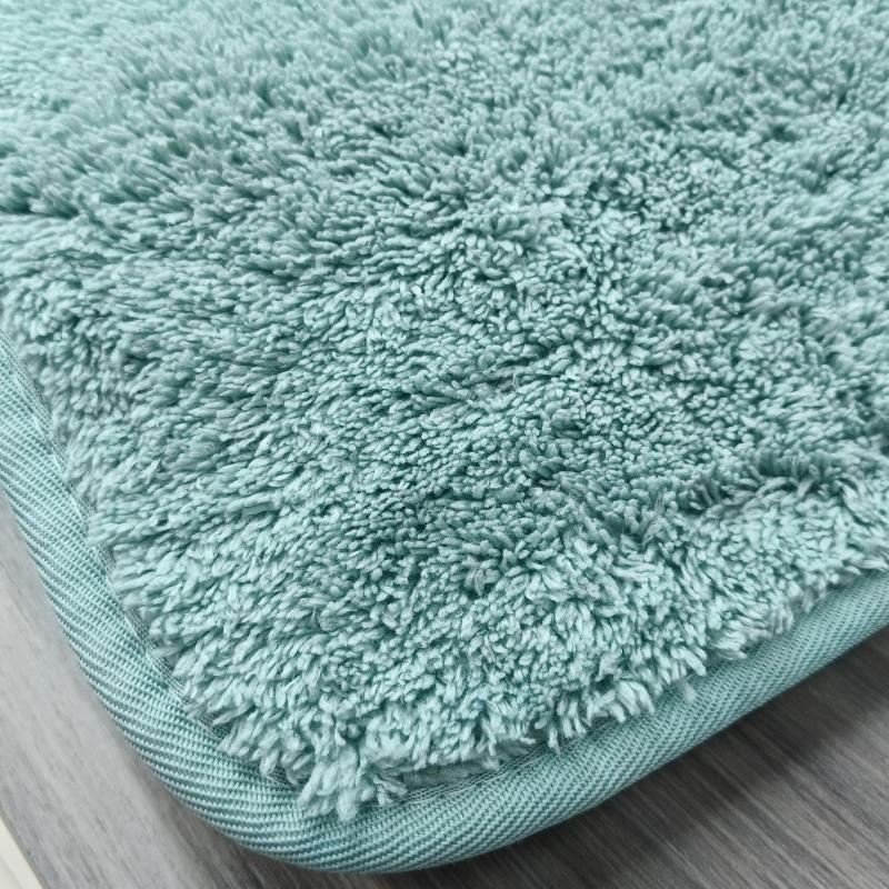 Nordic Style Solid Bath Mat Toilet 3 Piece Sets Bathroom Rug Toilet Lid
