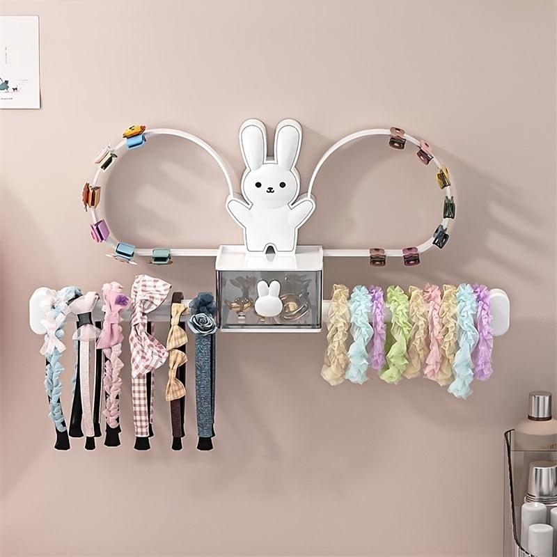 Rabbit Hair Accessories Organizer Rack Jewelry Display