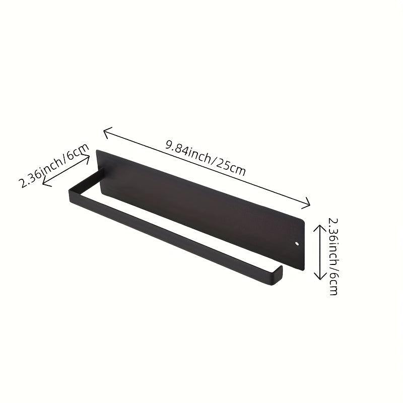 Stainless Steel Magnetic Towel Bar for Bathroom with Roll Paper Holder