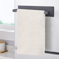 Stainless Steel Magnetic Towel Bar for Bathroom with Roll Paper Holder