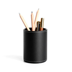 Faux Leather Makeup Brush Holder Stationery Storage Box