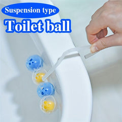 6pc 4-in-1 Toilet Cleaning Balls - Deodorize & Clean Toilets