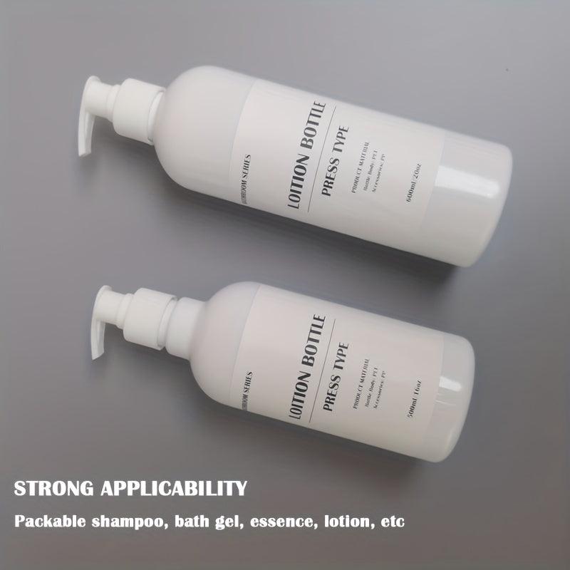 2pcs Plastic Sub Bottle Lotion Dispenser Refillable Empty Bottle for Shampoo Sho