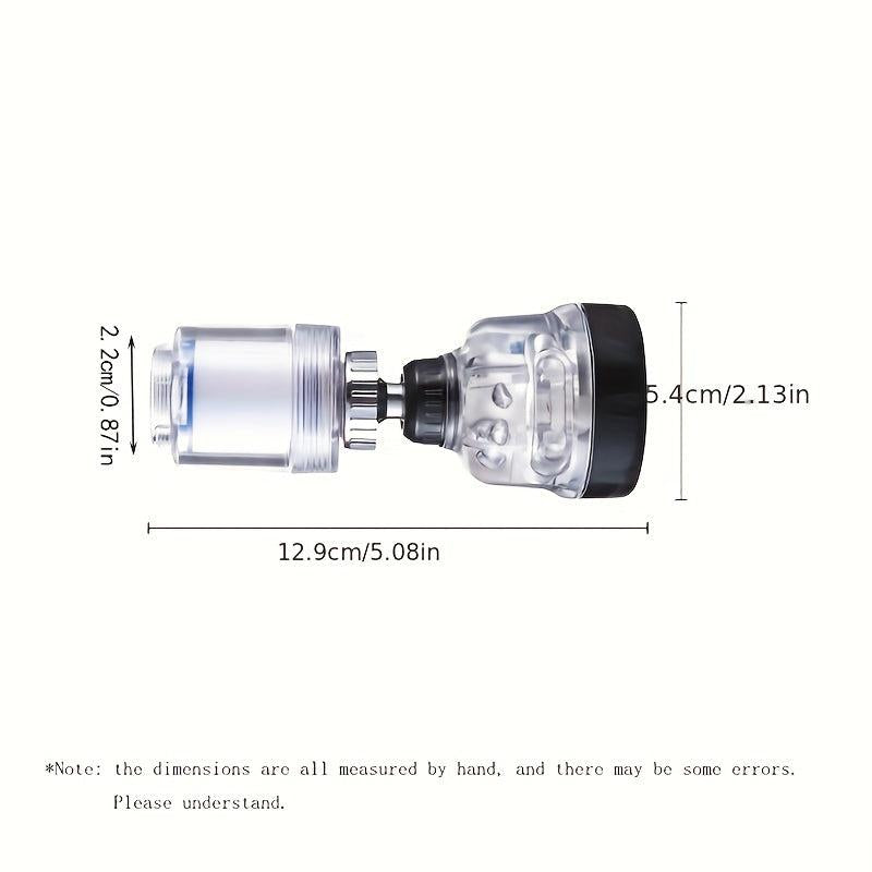 Universal Steering Faucet Filter Turbocharged Water Saving Device