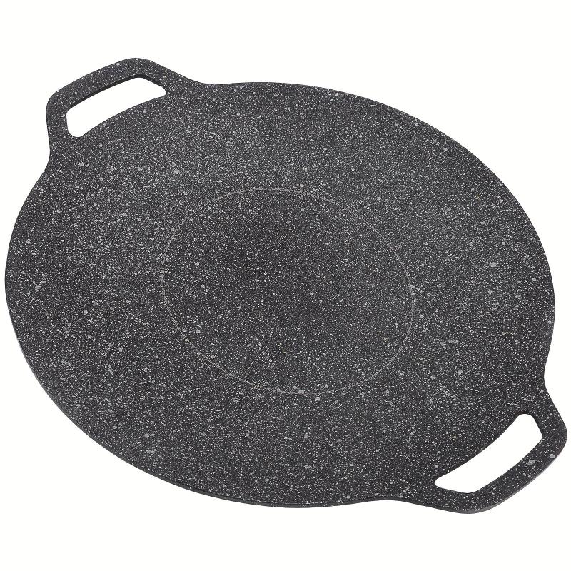 Cast Iron Roti Tawa Double Handled Crepe Pan For Dosa Tortillas Nonstick