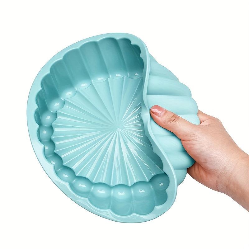 1pc Non-stick Round Cake Pan Silicone Cake Mold