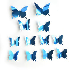 12pcs 3D Butterfly Wall Decals Adds Beauty and Charm Easy to Apply and Remove