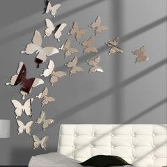 12pcs 3D Butterfly Wall Decals Adds Beauty and Charm Easy to Apply and Remove