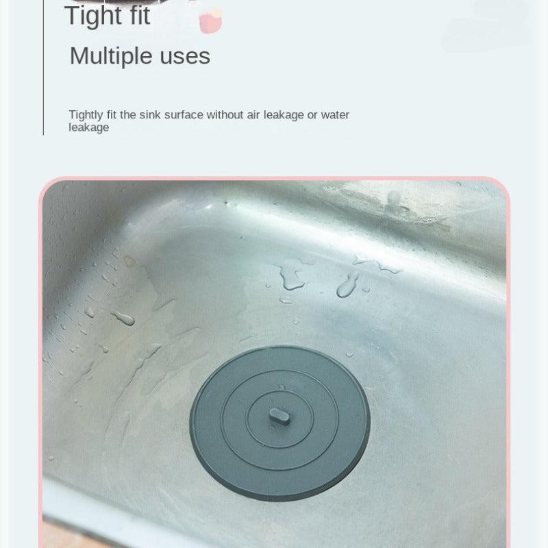 2pcs Bathtub Drain Plug Floor Drain Cover Tub Stopper Deodorant Hair Stopper