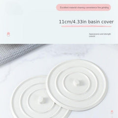 2pcs Bathtub Drain Plug Floor Drain Cover Tub Stopper Deodorant Hair Stopper