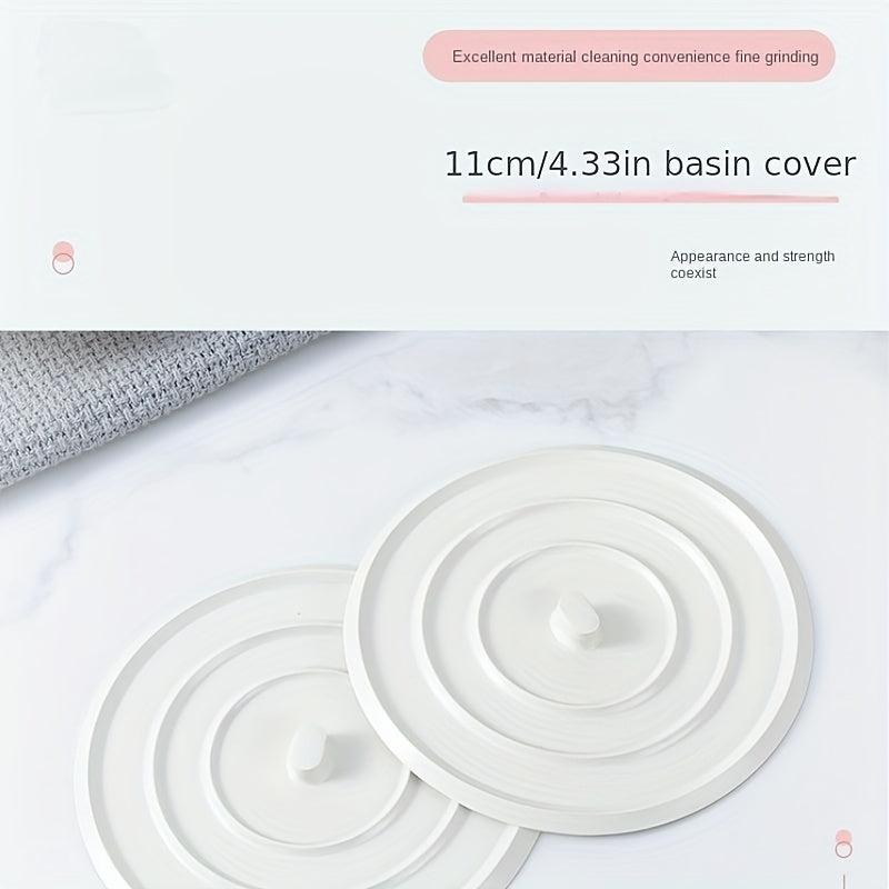 2pcs Bathtub Drain Plug Floor Drain Cover Tub Stopper Deodorant Hair Stopper