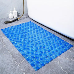Cobblestone Anti Slip Bath Mat Non Slip Rug Suction Cup Bath Carpet