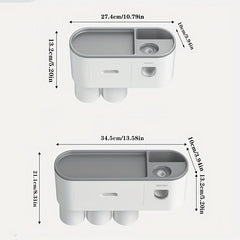 Automatic Toothpaste Squeezer Wall Mount Holder