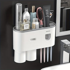 Automatic Toothpaste Squeezer Wall Mount Holder
