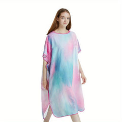 Quick Dry Microfiber Surf Poncho Towel with Hood for Adults