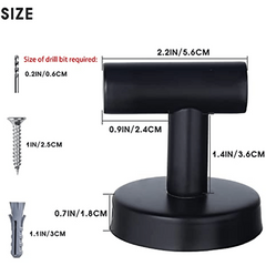 4pcs Stainless Steel Towel Hooks Bathroom Coat Hook Robe Hook