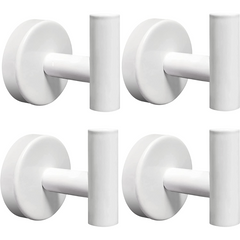 4pcs Stainless Steel Towel Hooks Bathroom Coat Hook Robe Hook