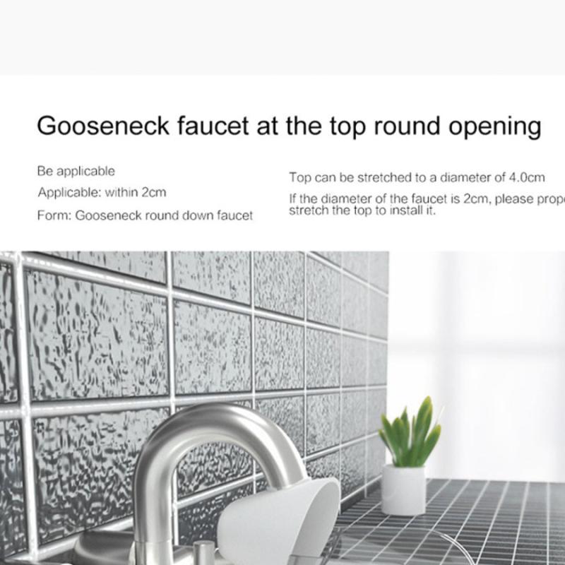 1pc Faucet Extender Silicone Water Tap Extension Sink Children Washing Device