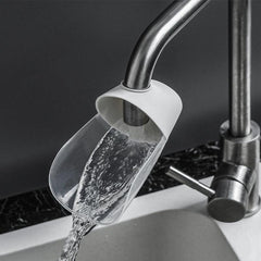 1pc Faucet Extender Silicone Water Tap Extension Sink Children Washing Device