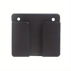 Wall Phone Holder Charging Stand Remote Control Storage Box Bracket Organizer
