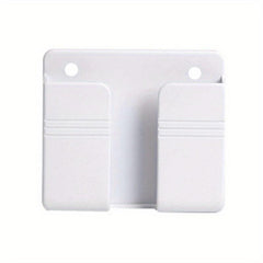 Wall Phone Holder Charging Stand Remote Control Storage Box Bracket Organizer