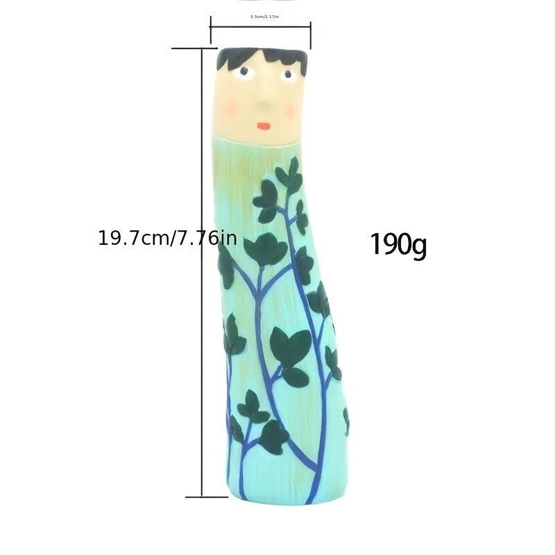 Boho Resin Vase & Rustic Spring Home Decor