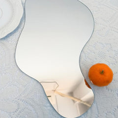 Modern Acrylic Mirror Wall Sticker - Decorative Make Up Mirror