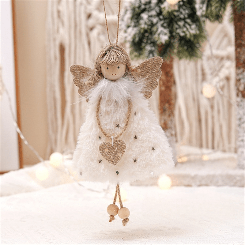 3pcs Angel Girl Doll Christmas Tree Pendant
