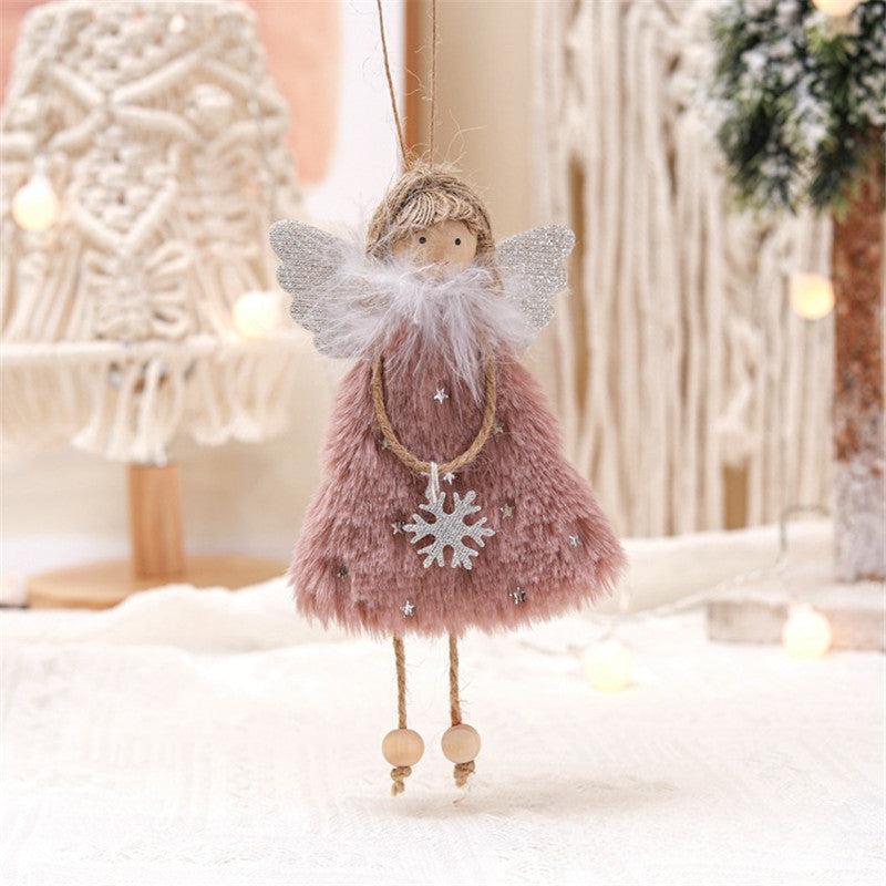 3pcs Angel Girl Doll Christmas Tree Pendant