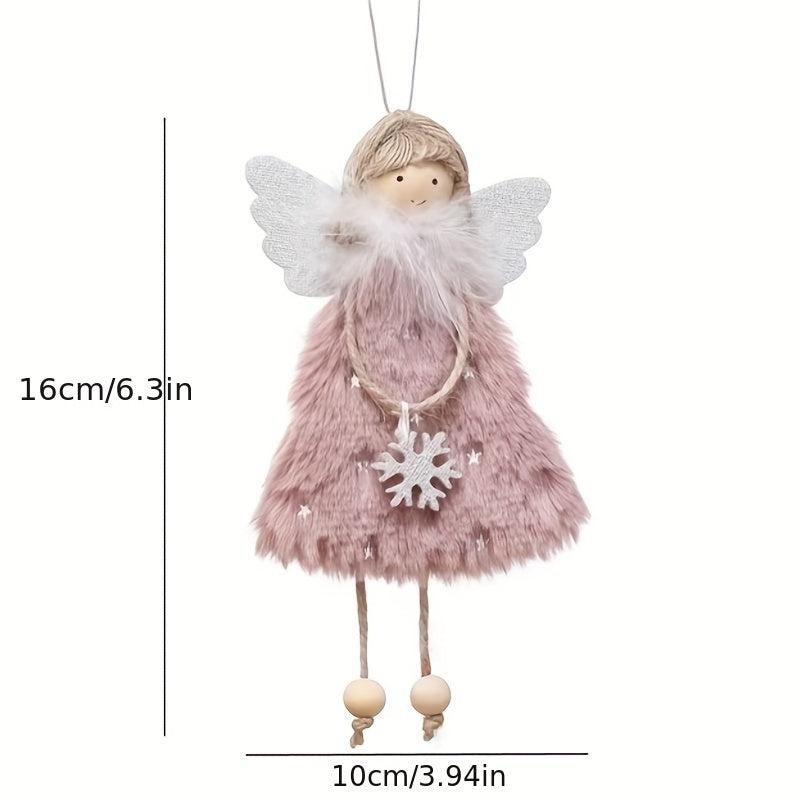 3pcs Angel Girl Doll Christmas Tree Pendant