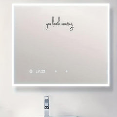 2pcs You Look Amazing Vinyl Sticker for Mirror Wall